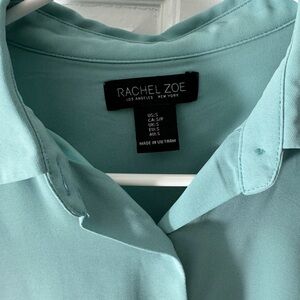 Rachel Zoe blue blouse size small